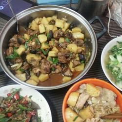 土豆香菇鸡块的做法[图]