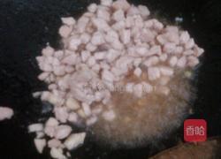 榄菜肉碎炒豆角的做法图解3