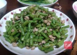 榄菜肉碎炒豆角的做法图解8