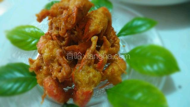 油炸小龙虾