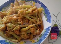 蚝油花菜的做法图解10