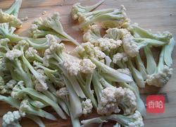 蚝油花菜的做法图解2