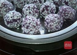糯米紫薯丸的做法图解7