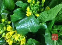 菜心排骨粥的做法图解3