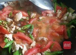 西红柿青椒炒肉的做法图解5