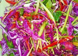 爽口甘蓝丝的做法图解3