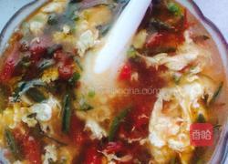 西红柿莼菜鸡蛋汤的做法图解6