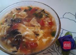 西红柿木耳鸡蛋汤的做法图解11