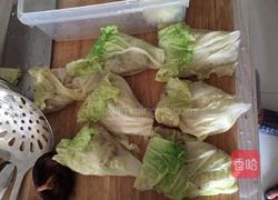白菜包肉的做法图解3
