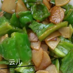 尖椒土豆片。的做法[图]