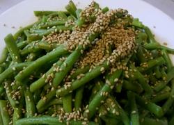 凉拌芝麻豇豆