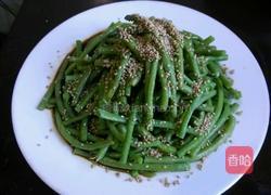 凉拌芝麻豇豆的做法图解4