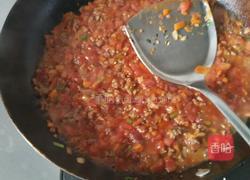 番茄牛肉酱意大利面的做法图解3