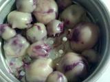 紫薯糯米团子的做法[图]