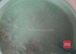 青菜瘦肉粥的做法图解3