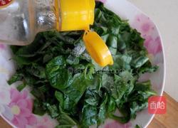 酱拌木耳菜的做法图解3