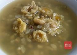 菊花绿豆粥。的做法图解8