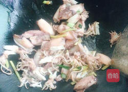 墨鱼仔韭菜苔的做法图解3