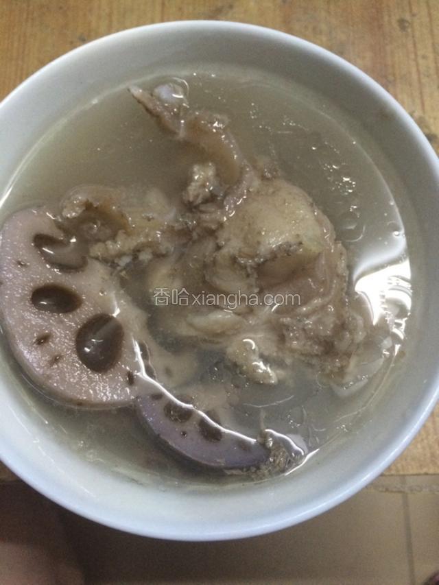 筒骨莲藕汤