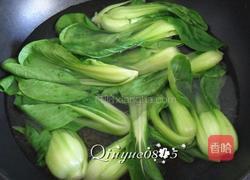 香菇油菜的做法图解5