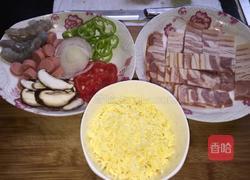 鲜虾培根披萨?的做法图解1