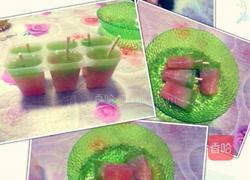 解暑西瓜冰棍的做法图解3