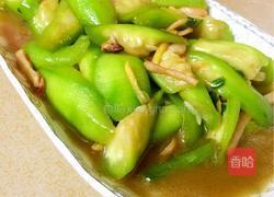 鱿鱼炒丝瓜的做法图解8