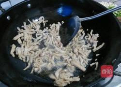 韭黄肉丝的做法图解3