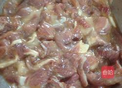金针菇炒肉的做法图解2