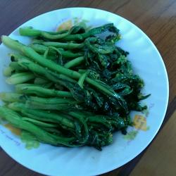 小炒菜心的做法[图]