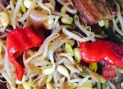 粉皮黄豆芽烧肉的做法图解7