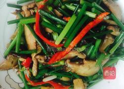 香菇韭菜苔的做法图解5