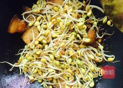 海带豆芽烧肉的做法图解4