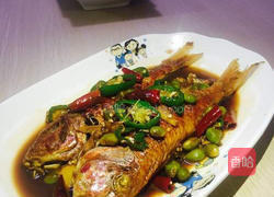 红烧红鱼的做法图解3