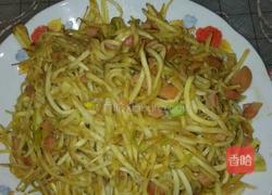 火腿茭白的做法图解6