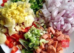 苦瓜蒸肉丸子的做法图解3