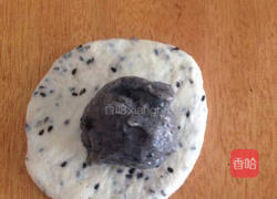 黑芝麻麻薯面包的做法图解8