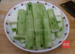 金银蒜蒸丝瓜的做法图解4