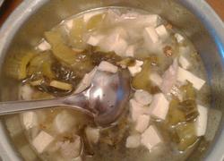 肉丝酸菜豆腐汤