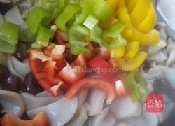 五彩杏鲍菇的做法图解10