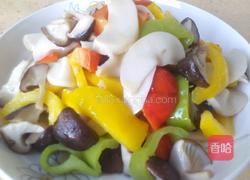 五彩杏鲍菇的做法图解12