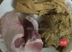 梅菜蒸肉饼的做法图解1