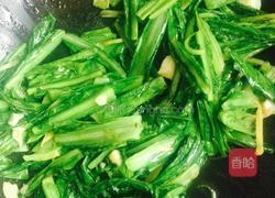 清炒油麦菜的做法图解5