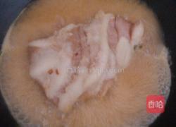 葱烧猪劲肉的做法图解3