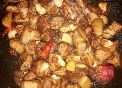 土豆烧排骨的做法图解4