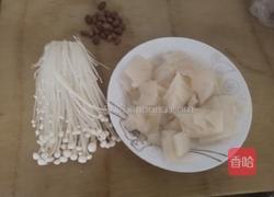 凉拌毛肚金针菇的做法图解1