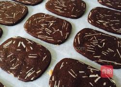 杏仁巧克力饼的做法图解3