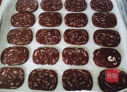 杏仁巧克力饼的做法图解4