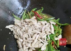 青椒肉丝的做法图解4
