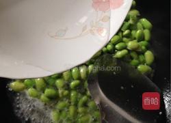 青椒肉丝炒毛豆的做法图解8